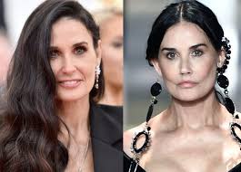 Her father charles harmon left her mother virginia king before demi was born. At 58 Demi Moore Walks For Fendi And Shows Unusual Cheekbones World Stock Market