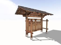 Japanese Garden Gate Hougei Tiles Japanese Gate Japanese Garden Japanese Fence