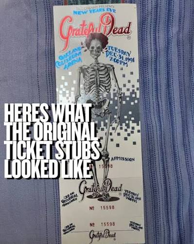 I bought someone's vintage shirt collection, here's one of my favorites - A New  Year's Eve 1991 Grateful Dead Shirt. This tee and over 100 other vintage  pieces will be available TOMORROW (