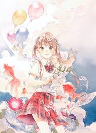 友風子 on twitter 友風子 イラスト 水彩イラスト