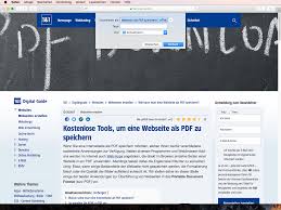 Standardmäßig bietet excel ihnen bei der erstellung einer neuen arbeitsmappe drei tabellenblätter an. Webseite Als Pdf Speichern Html Seite In Ein Pdf Umwandeln Ionos