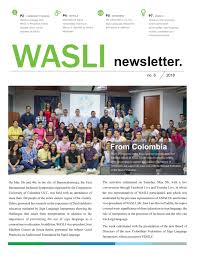 American sign language university (aslu) offers great resources including the top 30 lessons, numbers guide, dictionary search, search puzzles. Wasli Newsletter 06 2018 By Wasli Publications Issuu