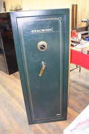 Patented barrel rest and standoffs. 10 Gun Stack On Gun Safe With Combination Lock
