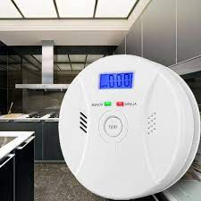 Carbon monoxide detectors sense dangerous levels of this odorless and colorless gas in your home. Amerteer Combination Photoelectric Smoke And Carbon Monoxide Detector For Home Travel Portable Fire Co Alarm Battery Operated With Sound Warning And Digital Display Walmart Com Walmart Com