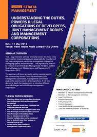 Strata management (maintenance and management) regulations 2015; Strata Management Seminar 2019 Series 2 Burgielaw