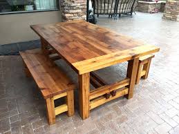 An Incredibly Durable Outdoor Finish Using Epoxy And Marine Varnish Outdoor Wood Furniture Outdoor Wood Table Used Outdoor Furniture