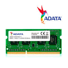 MEMORIA RAM ADATA DDR3 4GB PC3L-12800 DE 1600MHz PARA LAPTOP