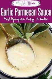 Knoblauch Parmesan Sauce Knoblauch Knoblauchparmesansauce Parmesan Sauce Parmesan Sauce Recipe Garlic Parmesan Sauce Cooking Recipes