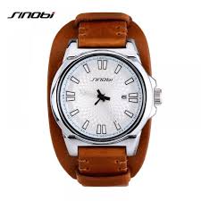Sinobi 9563 Casual Military Watches In 2020 Wristwatch Men Military Watches Mens Watches Leather