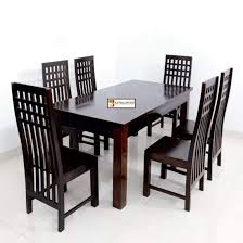 Jodhpur, in the north of india, is the traditional center for sheesham and mango wood carving. Kendalwood Furniture Sheesham Wood Dining Table With 6 Chairs 6 Seater Dining Set Wooden Dining Table With Chair Dining Room Furniture Walnut Finish Amazon In Home Kitchen