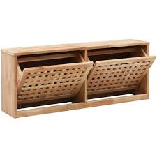 Schuhbank massivholz eiche höhe 44 cm breite 85 cm tiefe 36 cm. Schuhbank 94 X 20 X 38 Cm Walnussholz Massiv