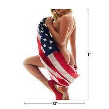 Amazon.com: Wrapped Flag by Daveed Benito American US Flag Sexy Girls Women  Hot Real Pinup Woman Model Models Voluptuous Lesbian Adult Pics Babes Curvy  Poses Photography Cool Wall Decor Art Print Poster