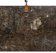Mystery Brown Polished Marble Slab Random