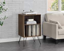 The stand can hold up to 60 lbs. Concord Turntable Stand Walnut Novogratz Brickseek