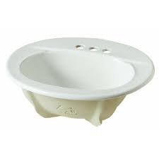 17 inch oval bone oxford bathroom sink