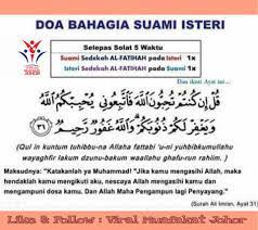 4,134 likes · 39 talking about this. Doa Bahagia Suami Isteri Viral Muafakat Johor Facebook