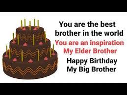 Check spelling or type a new query. You Are An Inspiration Big Brother Happy Birthday My Big Brother Elder Brother Bday Wish St Nice Birthday Messages Birthday Wishes For Brother Brother Birthday