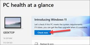 The results when the button is pressed says this pc can't. Nfvo0m6kuknkbm