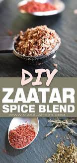 Lebanese Zaatar Spice Blend Recipe How To Make Zaatar Zaatar Spice Mix Zaatar Seasoning Zaatar Mix Middle Zaatar Spice Spice Blends Recipes Zaatar Recipe