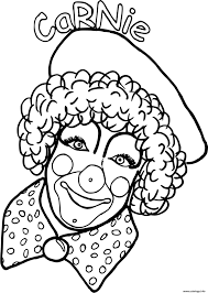 Notre site la passion du coloriage en disponible pour vous transmettre notre passion! Coloriage Dessin Clown Carnie Dessin Clown A Imprimer