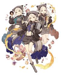 Three Little Pigs Sorcerer Job Art Sinoalice Art Gallery Illustration Character Design Character Art Game Character Design