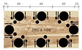 Quelles Dimensions De Table Pour Vos Convives Table 8 Personnes Table A Manger Salon Table Salle A Manger 8 Personnes