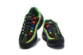 Black And Green Sneakers Nike Air Max 95 Black Green Blue Red Women S Men S Running Shoes Nike Air Max 95 Air Max 95 Nike Air Max
