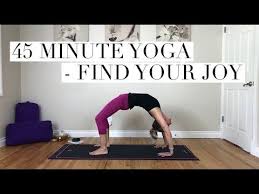 45 Minute Yoga Heart Opener For Shoulders Chest And Spine Youtube Yoga Workout Plan Yoga Fitness