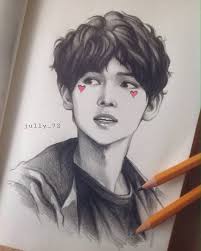 Image May Contain Drawing Kpop Drawings Fan Art Drawing Kpop Fanart