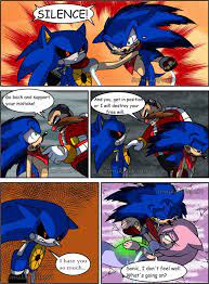 I Really Like To See The Fear In Sonic S Eyes When Eggman Confronts Him He Knows He S Screwed Up Big Time And Can T Get Out Of Thi Sonic Sonic Art Sonic
