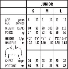 Hockey Glove Sizing Chart Bauer Images Gloves And