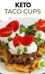 Chicken taco bites or some crock pot salsa chicken are always a welcome addition to any table. Keto Taco Low Carb Cups Recipe Kasey Trenum