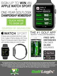 Enter For A Chance To Win An Apple Watch Sport Along With A Golflogix Gps Membership From Golfhq Apple Watch Sport Apple Watch Apple