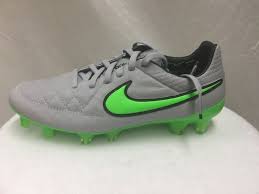 Nike Men S Tiempo Legend V Fg Soccer Cleats Gray Leather Outdoor Msrp 200 New Nike Soccer Cleats Cleats Nike Men