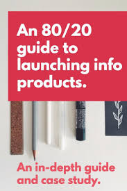 An 80 20 Info Product Launch Checklist Case Study Launch Checklist Product Launch Personal Finance Bloggers
