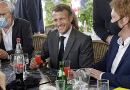 Macron's political career began in 2006 after exactly a year later, emmanuel macron formed his own independent political party simply called en. With Tall Trump Tale Macron Plays To France S Young Voters