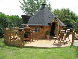Hexagonal Hut Bbq Hut Cabin Arctic Cabins