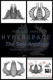 Starting at the sun players maybe assisted on their journey by landing on the planets. Hyperspace The Salp Archology Final 3d Model Petersengames Boardgames Boardgamegeek Outerspace Hplovecraft Board Game Geek Poster Board Games