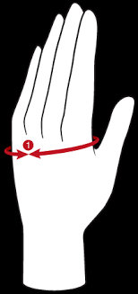 Gloves Size Chart Tredstep Ireland