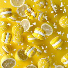 Lemon Meringue Macarons Video Macaron Flavors Macaron Cookies Lemon Meringue