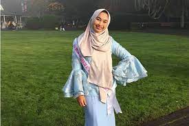 Finalis miss universe selandia baru 2018, nurul shamsul, berpose di museum galeri jurnalistik antara, jakarta, jumat, 13 juli 2018. Nurul Shamsul Between Hijab And Miss Universe People The Jakarta Post