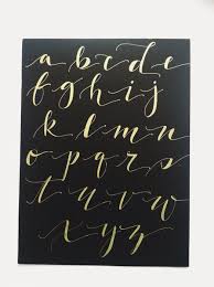 Original 8x10 A Through Z Hand Lettering Lettering Alphabet Creative Lettering