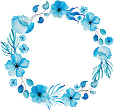 Blue Watercolor Png Blue Flower Wreath Png Png Download Transparent Png Image Flower Frame Png Watercolor Flower Background Flower Frame Find & download free graphic resources for flower wreath. blue watercolor png blue flower