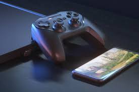 Для просмотра онлайн кликните на видео ⤵. Steelseries New Stratus Duo Mobile Controller Is Here And Ready For Fortnite The Verge