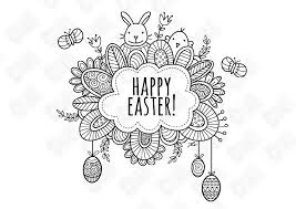 Happy easter coloring pages for preschool this section has a lot of happy easter coloring pages for preschool, kindergarten and kids. Happy Easter Colouring Page Tazi Graphics Printables