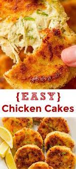 Chicken Patties Easy Chicken Cakes Video Natashaskitchen Com Leftover Chicken Recipes Easy Rotisserie Chicken Recipes Leftover Cooked Chicken Recipes