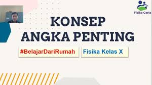 Aturan Dan Operasi Angka Penting Fisika Operasi Youtube