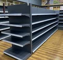 Custom Heavy Duty Iron Metal Retail Shelf Display Supermarket Gondola  Shelving Rack Shelves for Retail Store Price