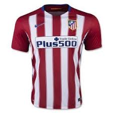 Atletico madrid away jersey medium 2001 2002 men's nike shirt soccer football. 2015 16 Atletico Madrid Home Soccer Jersey Soccer Jersey Atletico Madrid Soccer Shirts