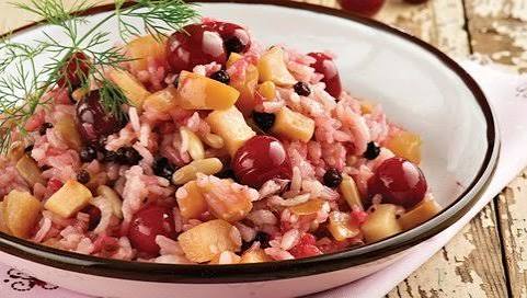 Sour Cherry Rice Pilaf
